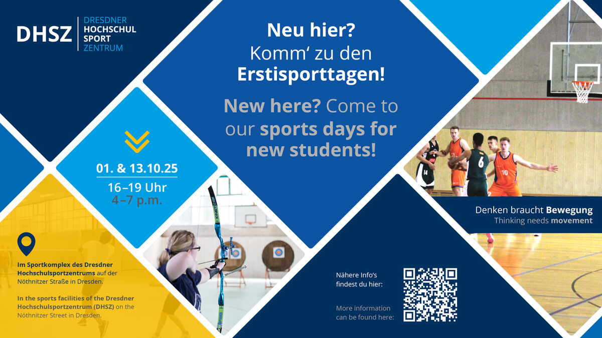 Titelbild - Ersti-Sporttage 01. und 13.10.2025