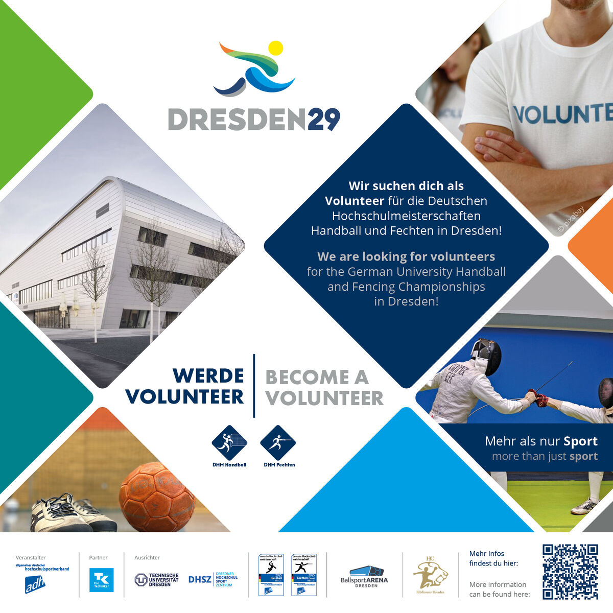 Titelbild - Volunteers gesucht!